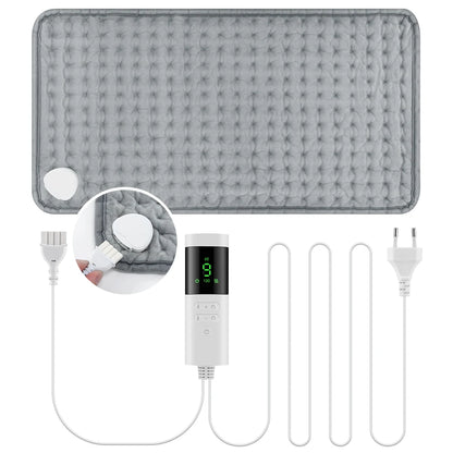 Electric Heating Blanket Thermal Pads Warmer 9 Levels Heated Mat Soft&Safe Winter Body Back Leg Warmer Pads Home Use  60*30cm
