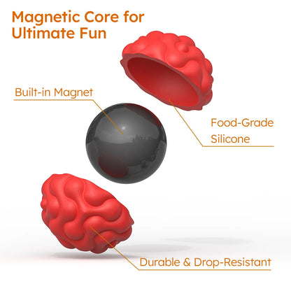 Silicone Magnetic Fidget Balls For Anxiety Relief And Calming