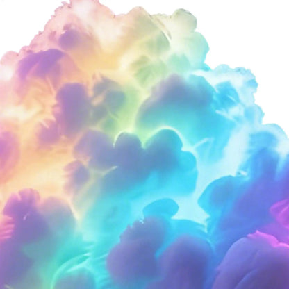 Acrylic Cloud Ceiling Lamp with 3D LED Ambient Light for Bedroom Decor