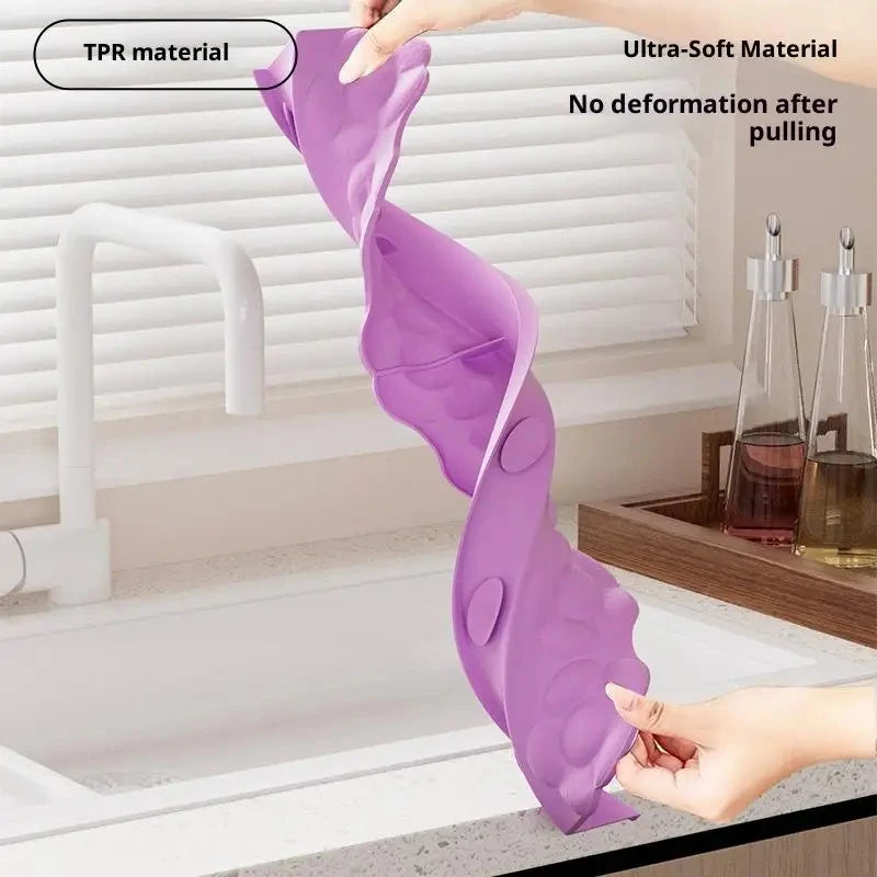 Silicone Sink Stopper Strip Splash Guard