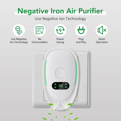 Air Purifier with Odor Removing Ion Generator
