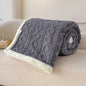 Double Thickened Throw Blanket Pile Tapestry Winter Warm Bed Cover Sofa Blanket Multifuntional Blanket Super Soft Cozy Blankets
