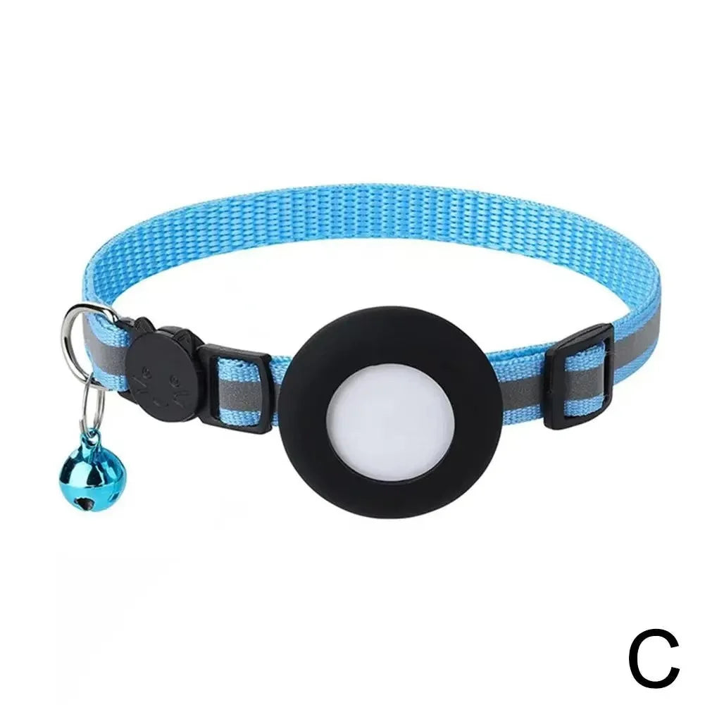 Reflective GPS Pet Tracker Collar With Breakaway Waterproof Housing