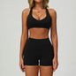 2-3PCS Yoga Suit Women Tracksuit Sports Bra High Waist Leggings Shorts Outfit Gym Set Fitness Push Up FITNESS REVOLUTION
