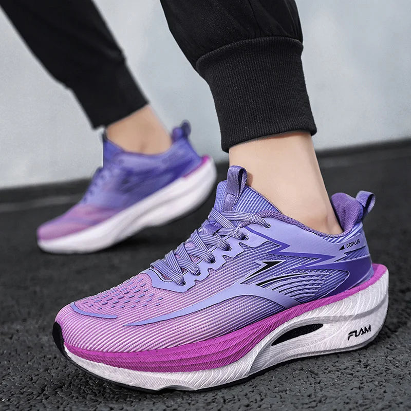 Lightweight Breathable Running Shoes Enhanced Stability Grip