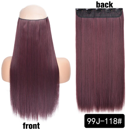 Long Clip In Hair Extensions for Length and Volume 22 Inch