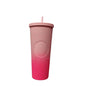 2026 Luxury Diamond Cold Cup Tumbler with Straw | Double Wall Iced Coffee Cup | Starbucks-Style Reusable Cup