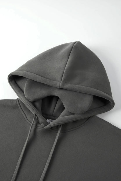 Unisex Cotton Blend Fleece Hoodie And Pants Set With Relaxed Fit And Soft Texture