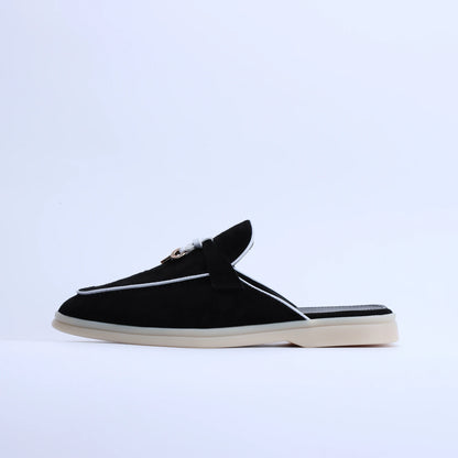 2026 Luxury Butter Suede Tassel Loafers – Designer Slip-On Flats for Women | Chic Walking & Work Shoes