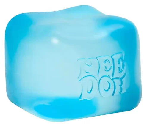 NeeDoh Jellyfish and Cube Squish Toy Made of Plastic for Stress Relief
