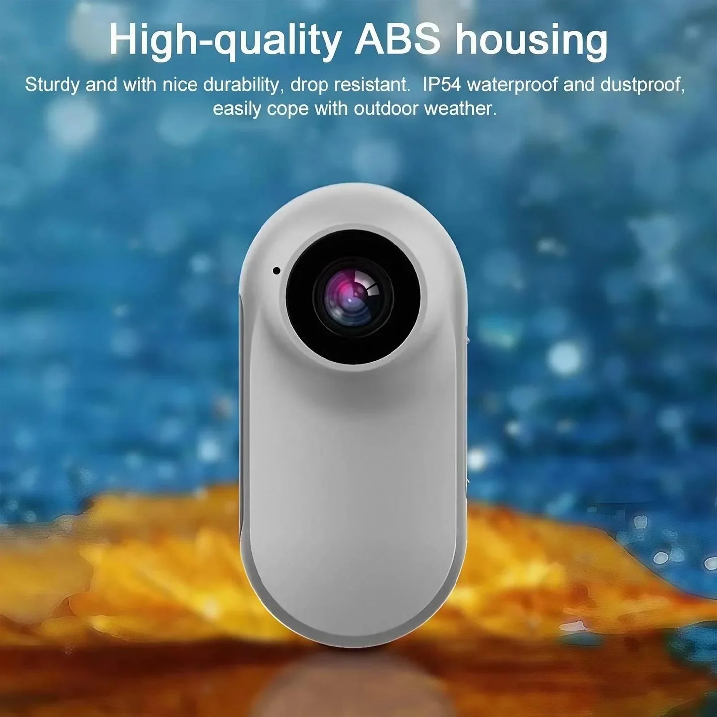1080P HD Pet Camera Collar Wireless Mini Body Cam for Dogs Cats Indoor Outdoor Sports Action Video Recording