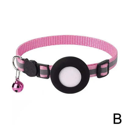 Reflective GPS Pet Tracker Collar With Breakaway Waterproof Housing