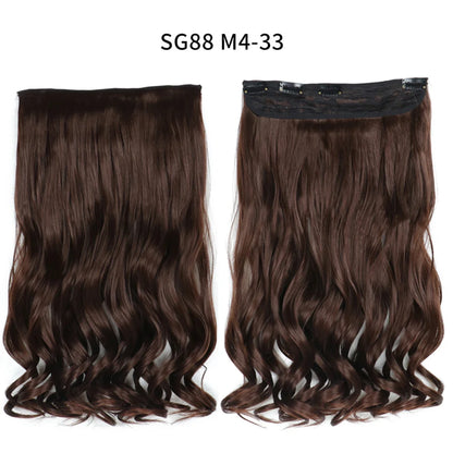 Long Clip In Hair Extensions for Length and Volume 22 Inch
