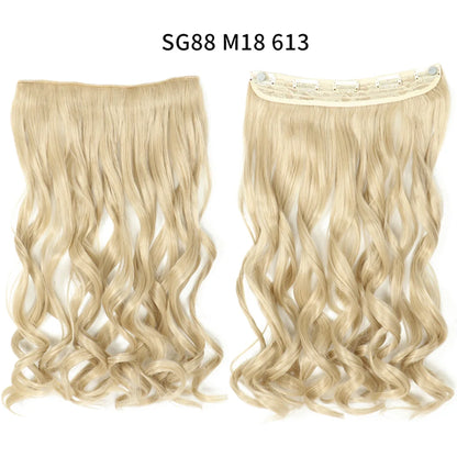 Long Clip In Hair Extensions for Length and Volume 22 Inch