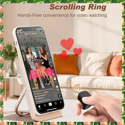 Wireless Ring Remote For Short Video Page Turning And Camera Shutter