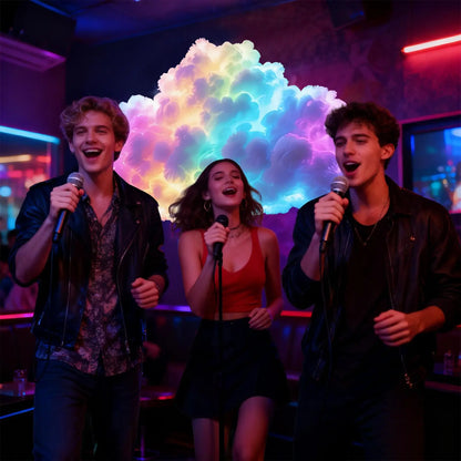 Cloud Shaped Led Ceiling Light with Color Changing Glow