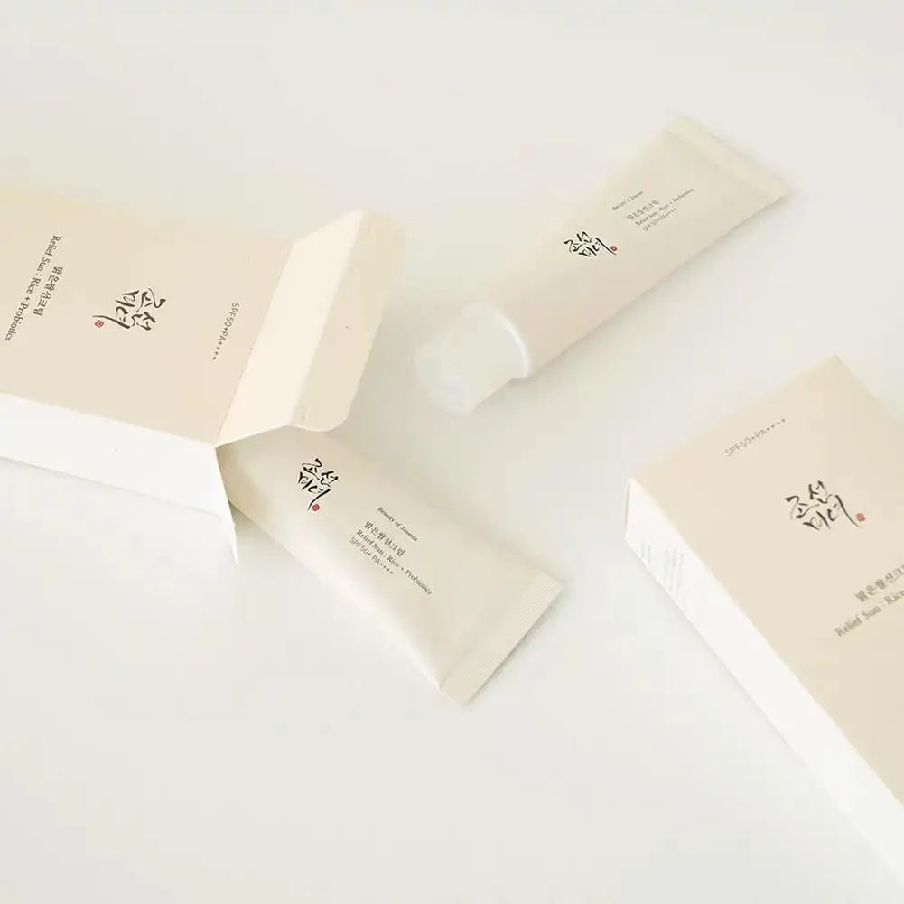 50ml Rice Sunscreen Lightweight Non-Greasy Sensitive Skin Long-Lasting Protection 2025 SUN PROTECTION CHAMPION
