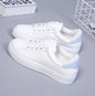 New 2026 Designer Shoes Women Running Spring Autumn Fashion White Breathable Embroidered Flower Lace-Up Casual Sneakers Zapatos De Mujer