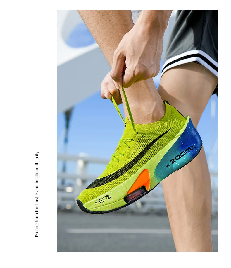 Breathable Air Cushion Running Shoes with Non Slip Traction