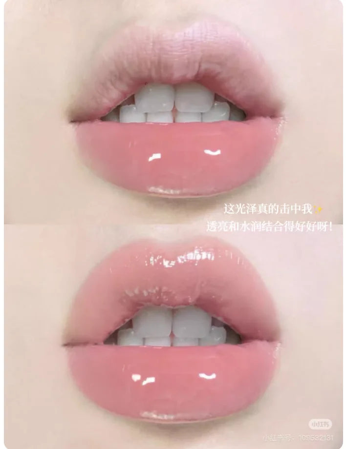 Hydrating Korean Lip Gloss with soft Shine for Mirror-Like Finish