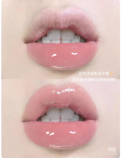 Hydrating Korean Lip Gloss with soft Shine for Mirror-Like Finish