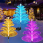 Solar Jellyfish Reed Lights - 7 Colors Variable Outdoor Garden Stake Lights