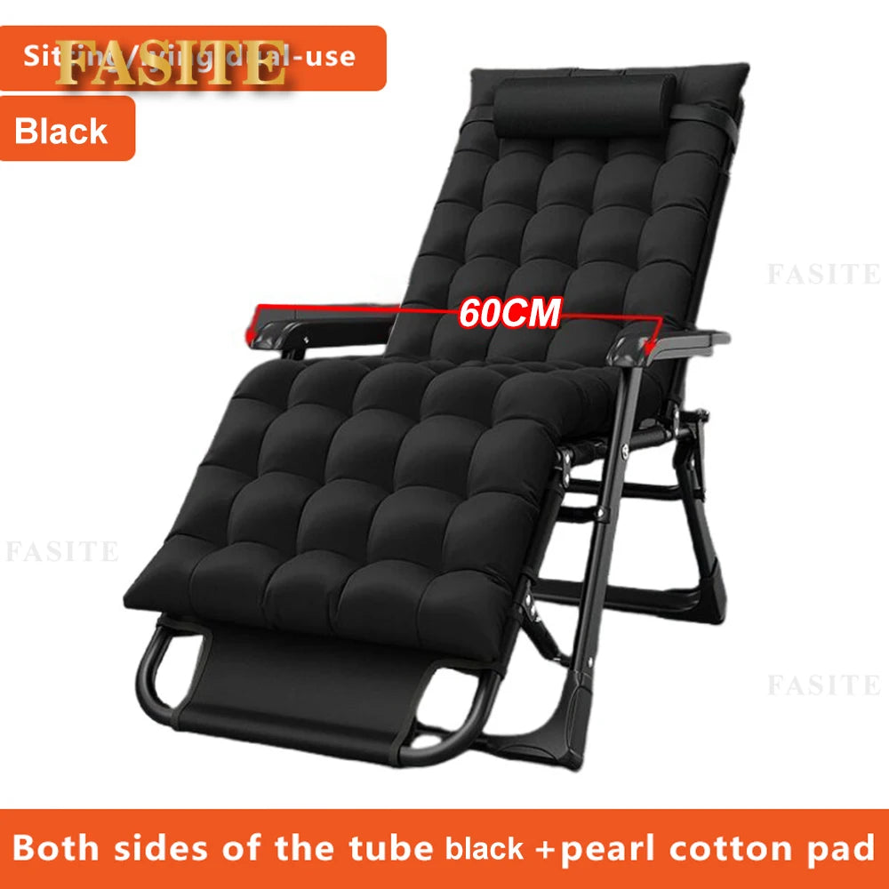 Portable office and household folding bed Ultra light height adjustable outdoor Camp bed Beach march recliner