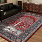 Persian Style Retro Home Living Room Rug Large Size Non-slip Entrance Door Mats Easy Cleaning Soft Bedroom Carpet Decoration