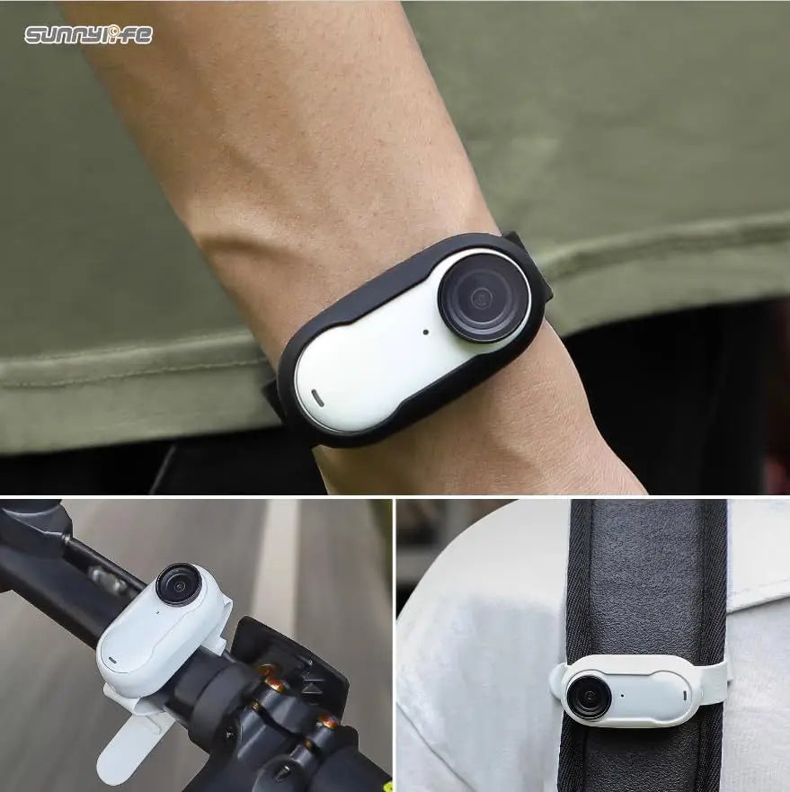 Pet collar camera with separate memory card options