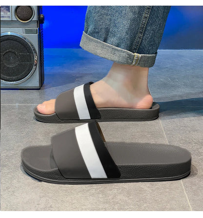 Non-Slip Slippers for Men and Women with Cushioned Comfort Beach Ready
