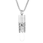 Women’s Diffuser Necklace Stainless Steel Bottle Oil Storage