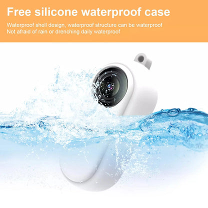 2-in-1 Pet Camera Collar - The ultimate fusion of pet POV and home security. Wireless Pet Dog Cat Collar Camera 120 Degree Wide Angle Pet Sports Action Camera Monitor For Video Records Indoor Outdoor 32GB