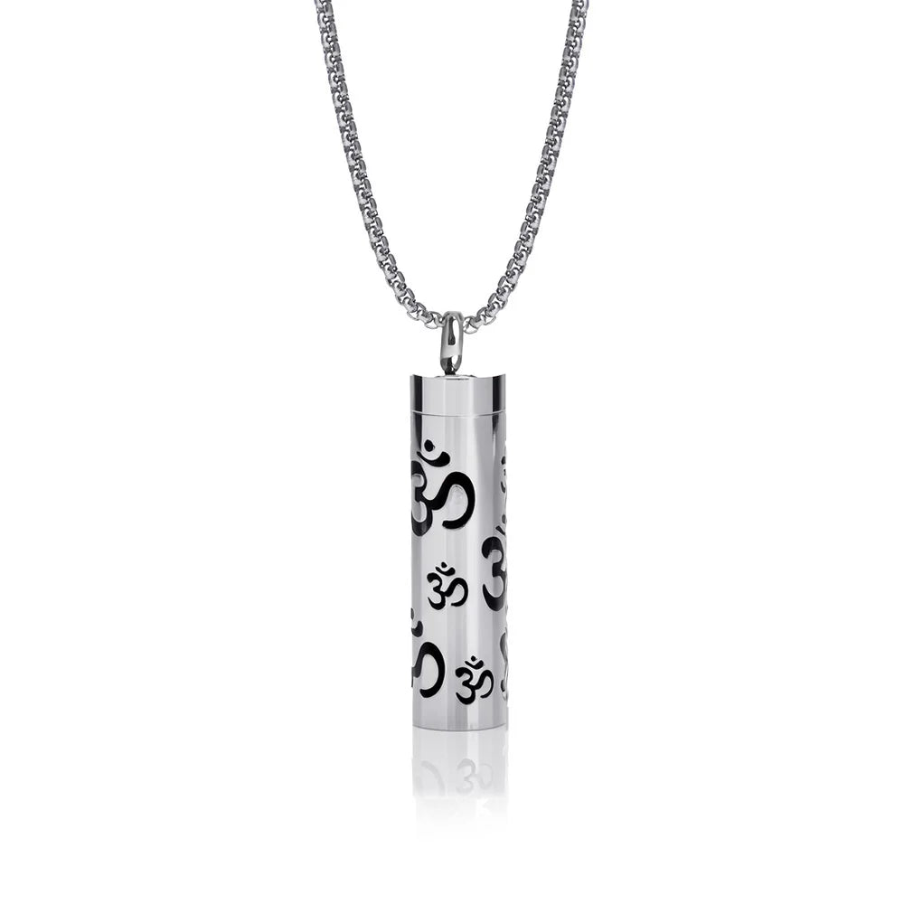 Women’s Aromatherapy Diffuser Necklace 316L Stainless Steel Locket
