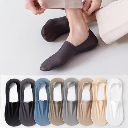 Lightweight Socks With Silicone Non Slip Grip For Sneakers And Loafers