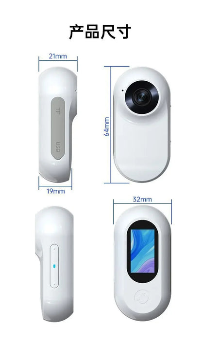 Wireless Pet Camera Collar 1080p Live Video for Cats and Dogs