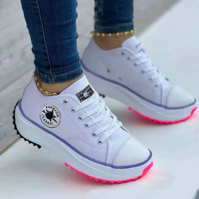 Cloud Canvas Sneakers with EVA Insole for All Day Cloud Comfort Daily