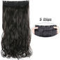 Wavy Clip In Hair Extensions Five Clip Set for Fuller Waves