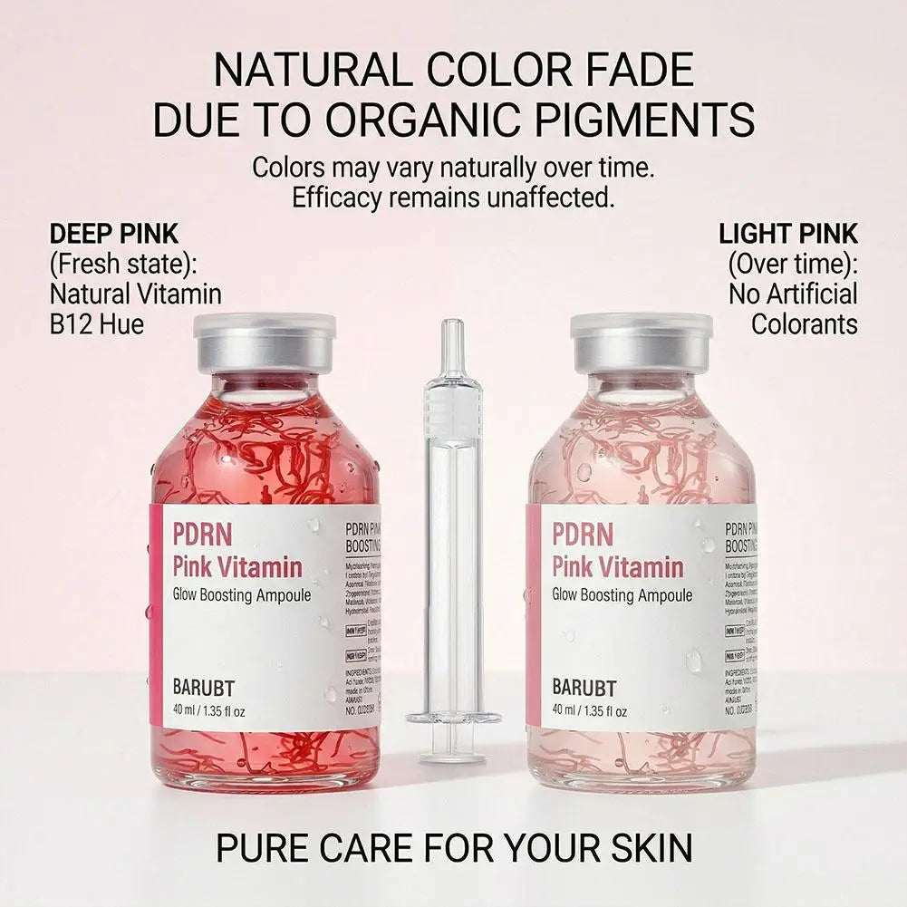 Korean Skincare Ampoule Kit Glow Formulated With Collagen Silk Peptide And PDRN For Deep Hydration And Radiant Skin