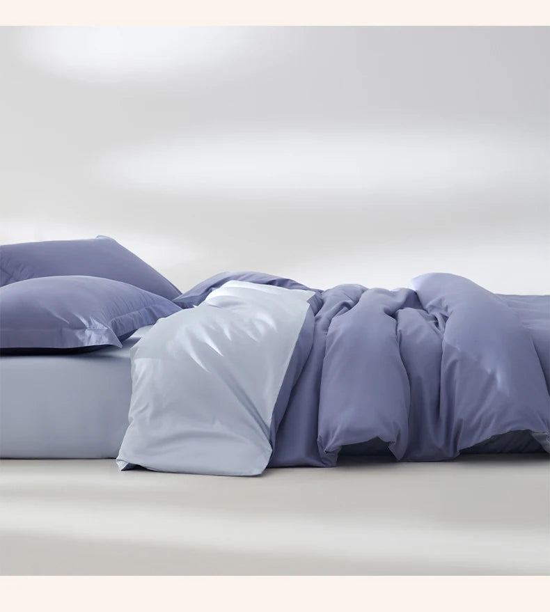Soft Cotton Bedding Set with 800 Thread Count Duvet Cover and Sheets