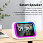 AI Smart Bluetooth 5.4 Touchscreen Speaker & Voice Assistant – Digital Album Alarm & HD Audio