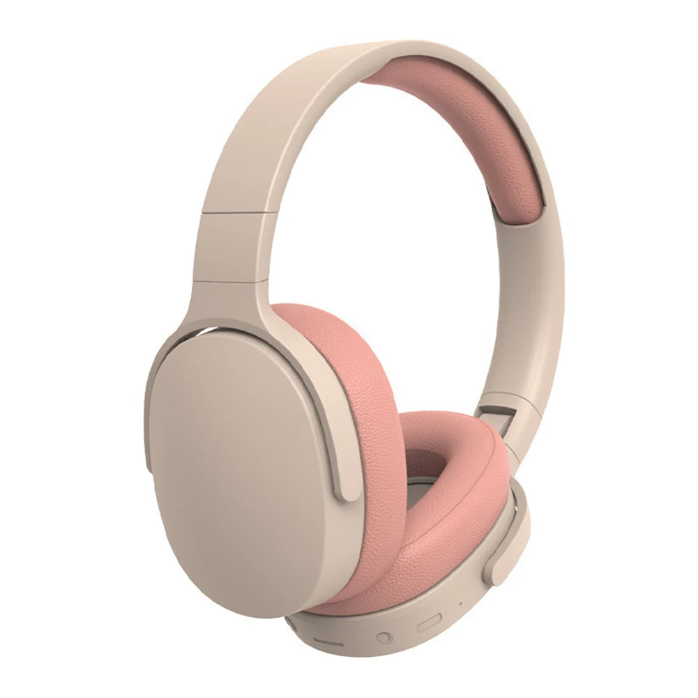 Foldable wireless headphones for music calls and gaming