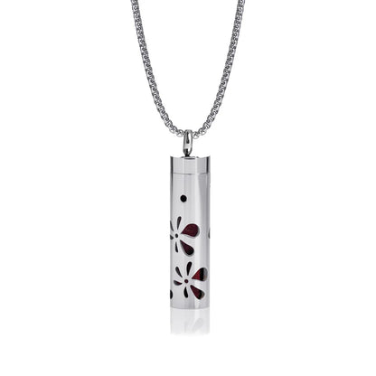 Women’s Aromatherapy Diffuser Necklace 316L Stainless Steel Locket