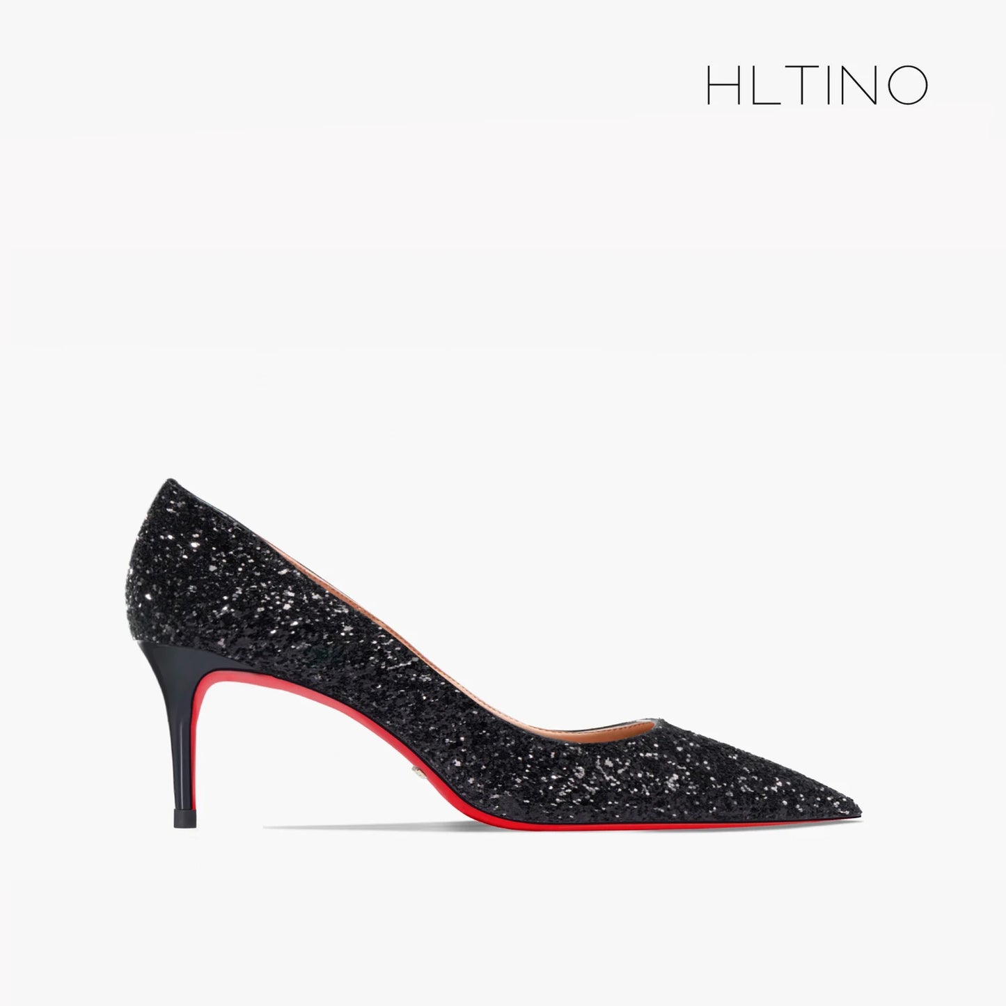 Couture Luxury Red Bottom Glitter Heels | Merch Gone Viral.