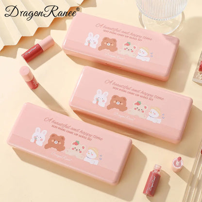 Set of 10 Shimmering Lip Glosses, Easy to Apply, Lip Glaze, Lipstick, Non-Stick Cup, Non-Fading, Moisturizing, Shiny Lip Gloss, Glass Lip, Shimmering Pearlescent Lip Gloss Set