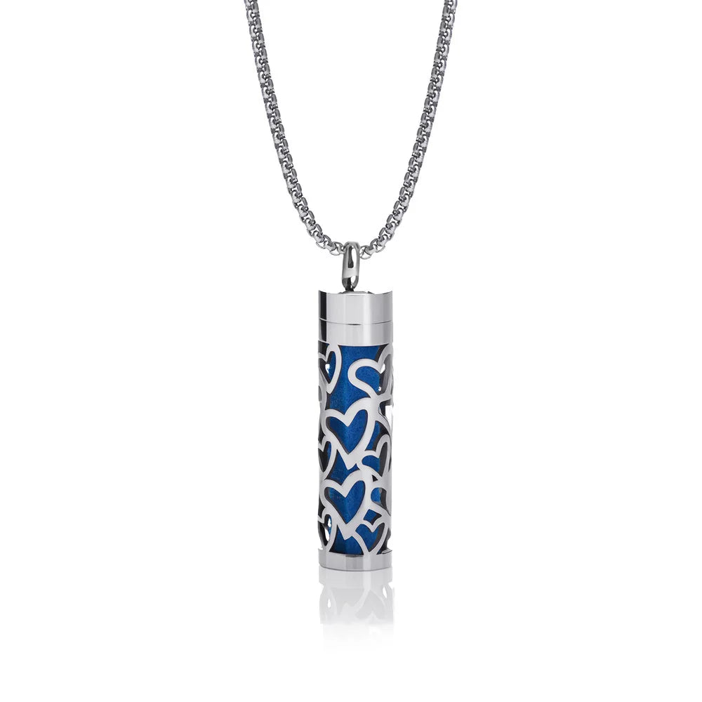 Women’s Aromatherapy Diffuser Necklace 316L Stainless Steel Locket