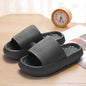 Unisex Thick Platform Cloud Slippers Soft Sole Pillow Slides Summer Beach Flip Flops Non Slip Bathroom Home CLOUD LUXURY