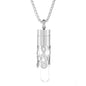 Women’s Diffuser Necklace Stainless Steel Bottle Oil Storage