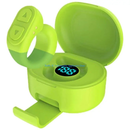 Bluetooth Selfie Ring Fingertip Remote Controller for Smartphones