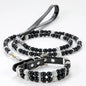 Pet Leash Collar Jewelry Pearl Cat Necklace Small and Medium-sized Dog Harnesses Supplies Wholesale