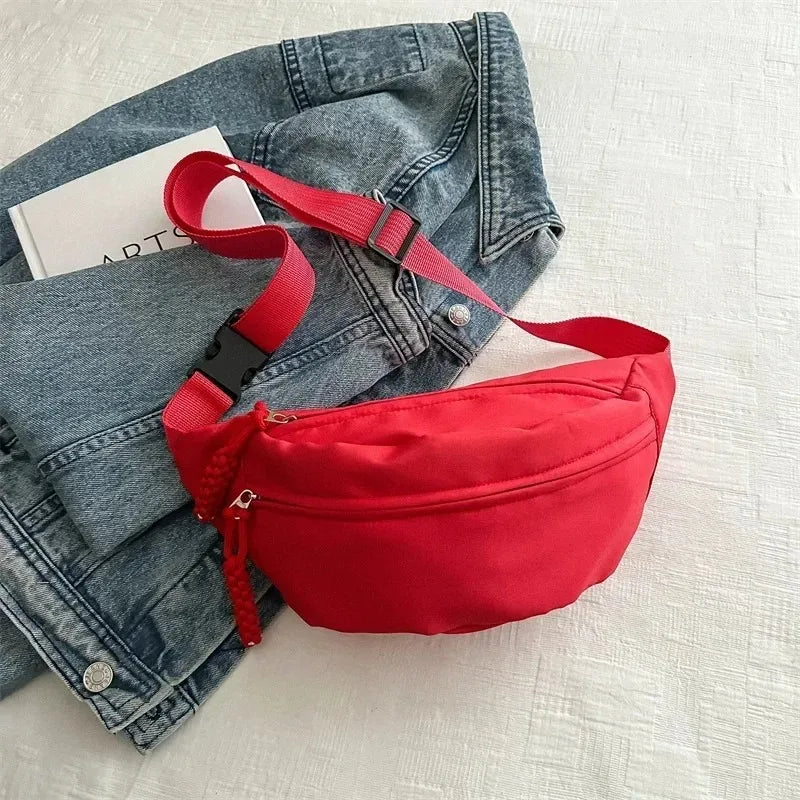 Women's crescent sling bag for hands-free days